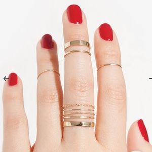 Catbird NYC Tomboy First Knuckle Ring, Yellow Gold